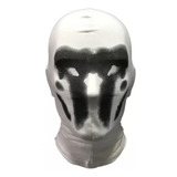 Mask Watchmen Costume Halloen Fantasia Inkblot Rorschach