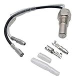 MASO 1 8 NPT Sensor De Temperatura De Água De Óleo Sensor Automático De Temperatura Da Água Medidor Elétrico Universal