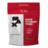 Mass Titanium 17500 1 4kg refil Max Titanium Sabor Chocolate