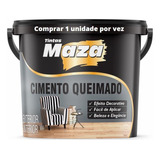 Massa Cimento Queimado Pronto Parede Maza 23kg Cores