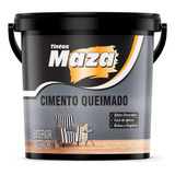 Massa Cimento Queimado Revestimento Varias Cores Maza 5 6kg