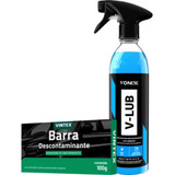 Massa Claybar V bar 100g Vonixx V lub Lubrificante 500ml