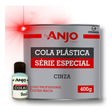 Massa Cola Plástica 400g Com Catalisador Anjo