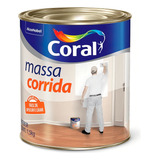 Massa Corrida Coral 1,5kg Branco Fosco