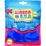 Massa De Eva Azul 50g Make Massa De Alta Qualidade Cor Azul escuro