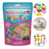 Massa De Eva Massinha 20 Cores 250g Cor Sortido Make 