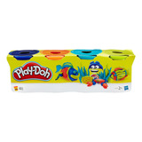Massa De Modelar Play doh Com 4 Potes Sortidos