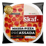 Massa De Pizza Pré Assada Skaf 220g 15cm 24 Pacotes C 5 