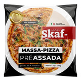 Massa De Pizza Pré Assada Skaf 280g 30cm 16 Pacotes C 2 