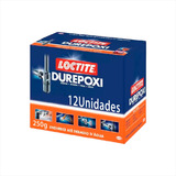 Massa Epóxi Durepoxi 250g Excelente Acabamento Kit 12 Und