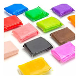 Massa Eva Artesanato Massinha De Modelar 15 Cores Slime 150g