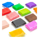 Massa Eva Artesanato Massinha De Modelar 30 Cores Slime Dino