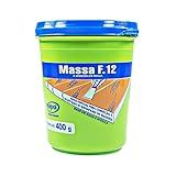 Massa F12 Para Calafetar Madeira 400g Marfim