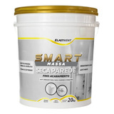 Massa Fina Seca Parede 20kg Branco Elastment