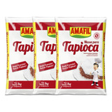 Massa Goma Tapioca Amafil 1kg Pronta Para Fazer Kit 3kg