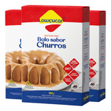 Massa Para Bolo De Churros Diet Zero Lactose 150g Com 3