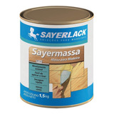 Massa Para Madeira Branca 1 5 Kg Sayermassa