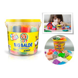 Massa Para Modelar Big Balde Art Kids 30 Massinhas 1 5 Kg