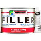 Massa Poliéster Filler Massa Correção Automotiva Maxi Rubber