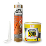 Massa Tapa Tudo 5000 Pote De 340g Bisnaga 420g Zerotrinca
