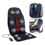 Massageador Corporal Elétrico Banco Assento Carro Poltrona