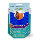 Massageador De Gatos Escova Coçadinha Tira Pelos Truqys Pets