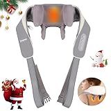 Massageador De Pescoço Qualificado FSA HSA Massageador Shiatsu Nas Costas Com Calor Massageador Elétrico De Pescoço Sem Fio Almofada De Massagem Para Pescoço Costas Ombro Perna Massagem
