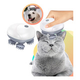 Massageador Elétrico De Couro Cabeludo Cabeça Sem Fio Gato