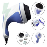 Massageador Elétrico Orbital 360 Portátil Com 5 Acessórios 2500 Rpm Relaxamento E Alívio Muscular Marca Lorben
