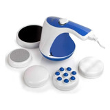 Massageador Elétrico Orbital Com 5 Acessórios Relaxamento Muscular Alívio De Dores E Tonificação Corporal Marca Lorben