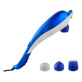 Massageador Elétrico Portátil Pelo Cuerpo Inteiro G life Squalo Branco azul 220v