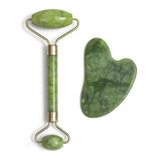 Massageador Facial Pedra Jade Rolo Original Enfio Imediato