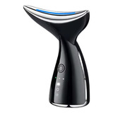 Massageador Facial Terapia Led 3 Luzes Pescoço Rugas Papada