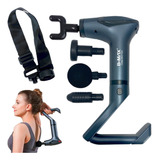 Massageador Muscular 7,4v Com 4 Pontas, Baixo Ruido E Bateri