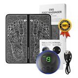 Massageador P Pés Tapete Pulso Elétrico Alivio Das Dores Cor Preto 110v 220v