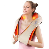 Massageador Shiatsu Eletrico Colete Pescoço Ombros Bivolt