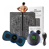 Massageador Tapete Pulso Elétrico Perna Pés Ems Almofada Pé