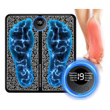 Massageador Tapete Pulso Elétrico Perna Pés Ems Almofada Pés
