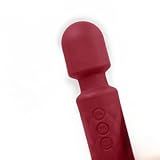 Massageador Vibratório USB Vibrador Silencioso 8 Intensidades Cor-Roxo