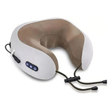 Massageadora De Pescoço E Lombar Travesseiro Massageador Cor Marrom 110v 220v