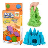 Massinha De Areia Pocket Sereia Infantil Brinquedo Dm Toys