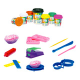 Massinha De Modelar 25 Peças Fábrica Bolos Creative Kids