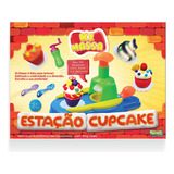 Massinha De Modelar Estação Cupcake Ki Massa 3000 Sunny Cor Colorido