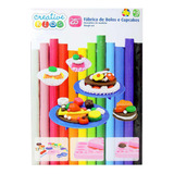 Massinha De Modelar Fábrica De Bolos E Cupcakes 25 Peças