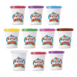 Massinha De Modelar kit 20 Potes Potinho 50g cores Sortidas