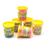 Massinha De Modelar Soft Acrilex Com 6 Potes 6 Cores De 150g Cor Colorido
