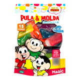 Massinha Eva Turma Da Mônica 150g 15 Cores Coloridas Cor Colorido