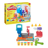 Massinha Play Doh Mesa De Ferramentas Hasbro F9141 Cor Colorido