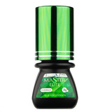 Master Elite Cola Emerald Para Alongamento E Extensão De Cílios Fio A Fio 3ml Com Anvisa Cor Preto