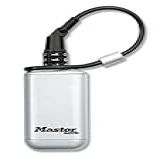 Master Lock Caixa De Bloqueio- Combinação Predefinida De Cofre Portátil Com Cordão De 15 Cm- 5408D